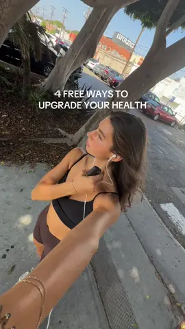 building a healthy foundation doesn’t need to cost you anything extra🤍⭐️  1.  have the strongest body I’ve ever had, and I do 90% at home workouts.  2. I cook 95% of my meals at home, grow what I can, and always eat real foods from the earth. Way cheaper than eating out & eating junk!  3. I walk daily! Cost nothing and it’s a compounding investment. Walking, sunlight, nature, clearing your mind, and all the benefits that come from those things.  4. Sleep is free and probably the most foundational pillar of health. This will set you up for success in every other area.  #healthyhabits #wellnesstips #healthylifestyle #selfdevelopement #dailyhabits 