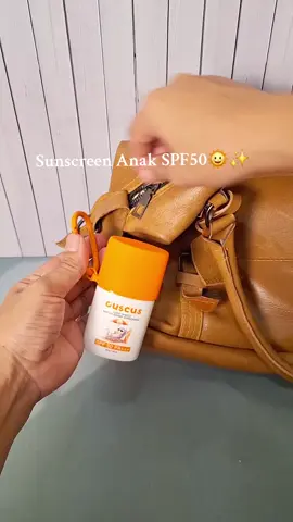Udah BP0M jugaa #sunscreen #sunscreenanak #cuscuskids #cuscusskincareanak #racuntiktok 