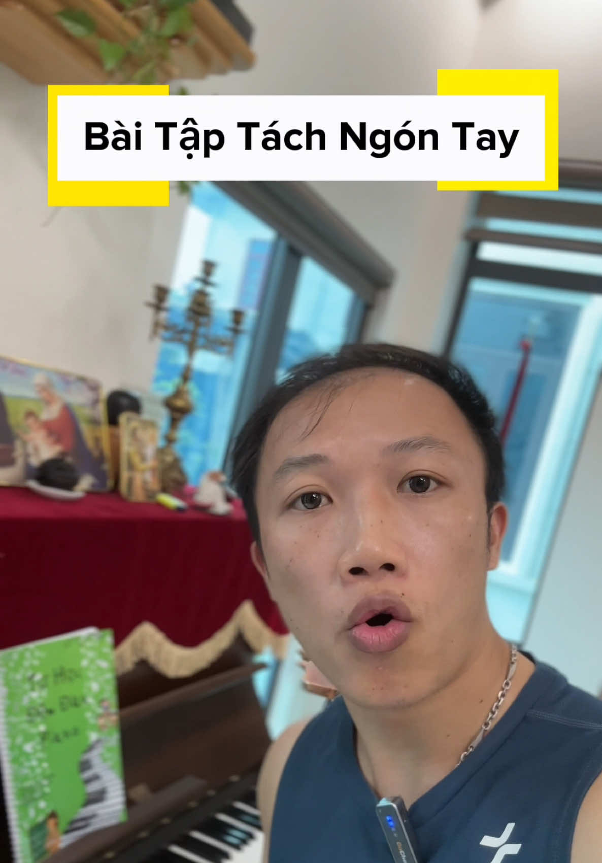 Bài tập tách ngón tay chơi Piano #tuhocdemdanpiano #sachpiano #hocpiano #hocdanpiano 
