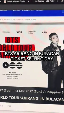 Bts arirang ticket selling in bulacan, any questions just comment here  Here are the discount codes I personally use to save 5–10% on bookings: Klook Discount Code: IVYKLK027KLOOK   Agoda Hotel Discount Code: IVYOAGODA Agoda Activity Discount Code: IVYACTIVITY Airalo Esim Discount Code: IVYOAIRALO #btsariranginbulacan #arirangtour #btsarmy #ticketselling #livenation 