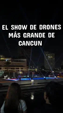 Así se vivió el DRONE SHOW RECORD desde Marina Puerto Cancún.🔥.                                       #cancunmexico                                #aiondroneshows                             #recordnacionaldedrones               #quintanaroomexico                         #showdedrones 
