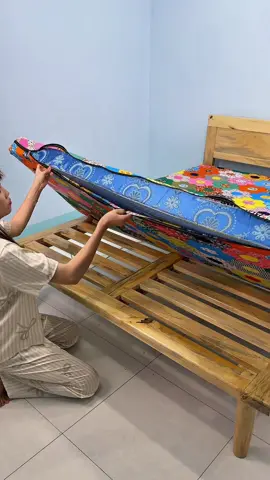 Bọc nệm khoá kéo 2 mặt thun lạnh mềm mát#gagoimebong #xh #bocnemkhoakeo #bocnemthunlanh 