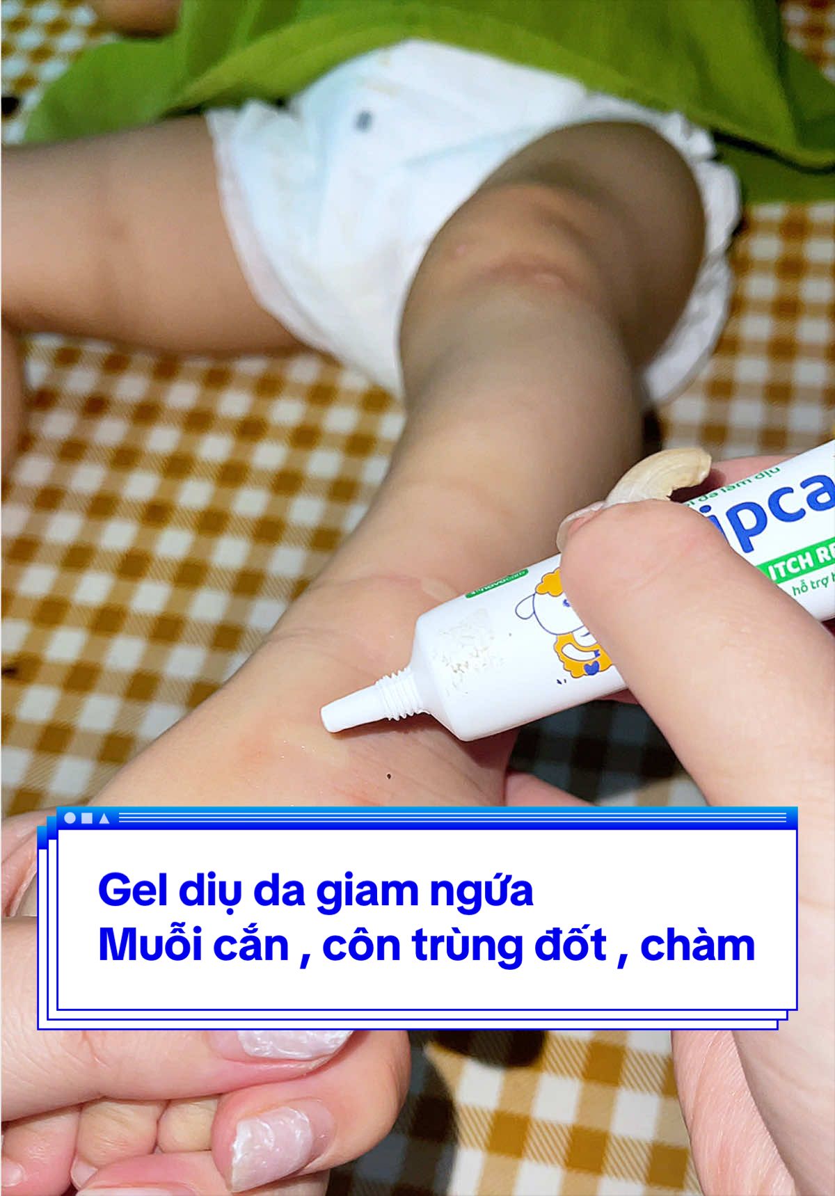 Gel dịu da Nipcare , con mà bị tình trạng muỗi cắn , côn trùng đốt , chàm hăm tã , Mẹ xài cho e tuýt gel Nipcare này nha , dịu hẳn đỡ ngứa luôn đó ạ #nipcare #nipcarevietnam #mebimsua #chiasekinhnghiem #landaulamme  @Linh Châu - Mẹ Gạo  @Linh Châu - Mẹ Gạo 