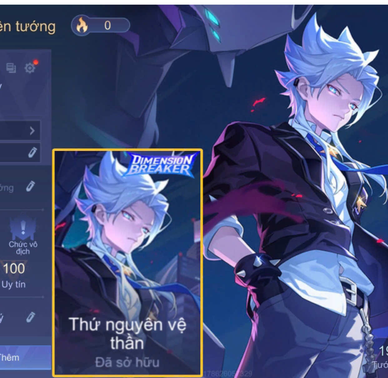 Reg nakroth thứ nguyên vệ thần siêu hiếm.. #lienquanmobile #aov #accreglienquan #nakroththunguyenvethan 