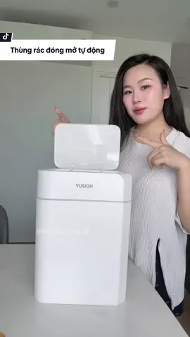 Thùng rác đóng mở tự động  #thungrac #thungracthongminh #dotienich #tiktokshop #miumiudunggi  