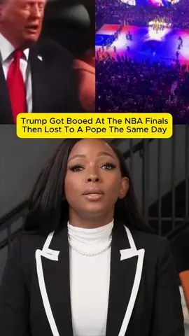 Trump Got Booed At The NBA Finals — Then Lost To A Pope The Same Day #Trump #NBAFinals #Knicks #MadisonSquareGarden #PopeLeo     