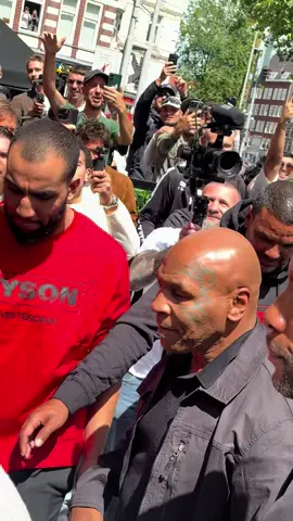 The one & only #MikeTyson pulled up in Amsterdam today 🐐