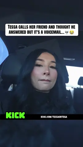 Tessa calls her friend and thought he answered but it’s a voicemail…💀😭 #tessaortega #tessa 