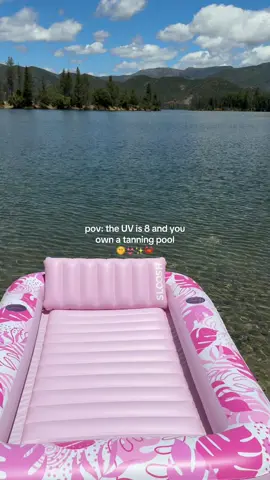 this inflatable pool is life changing. you can fit 2 people in the smaller one 🦀 @SLOOSH #tiktokshopdealsforyoudays #summerhack #sloosh #poolfloat #inflateablepool 