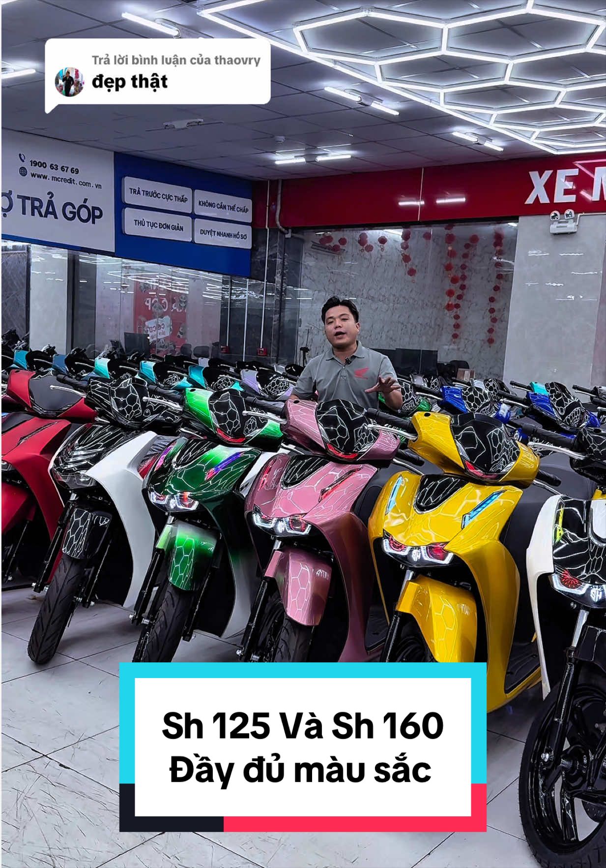 Trả lời @thaovry Sh 125 Và Sh 160 2026 đầy đủ màu sắc  #thanhthoiluottet #trishbinhduong #hotrimotor #sh125 #sh160 @Trí Xe Máy An Thành Bến Cát 
