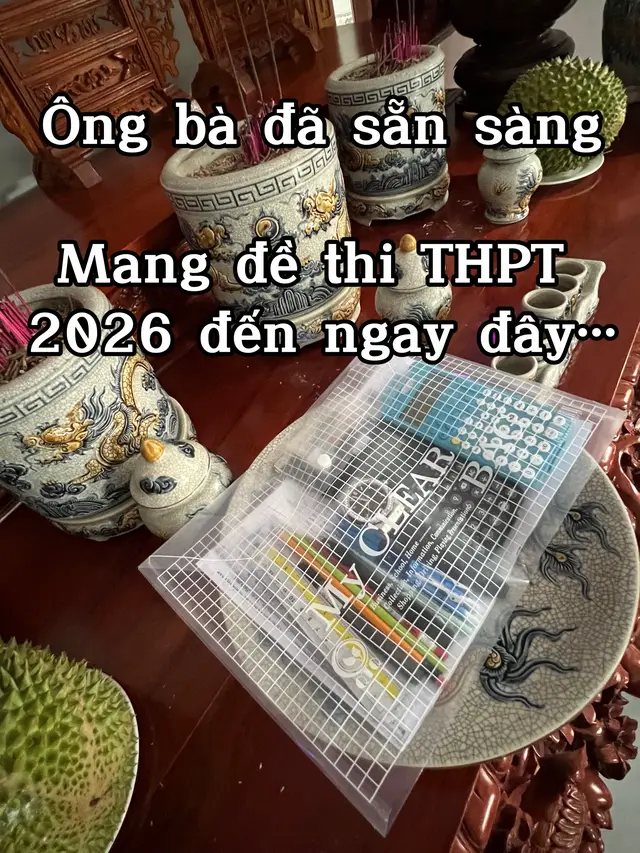 1 day trước kì thi #thpt #2026 