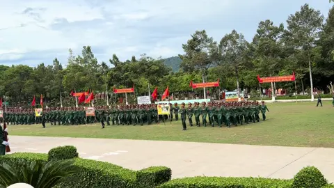 Lễ tuyên thệ 3M.tân.binh #chilang ##angiang #trungđoan1