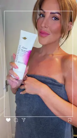 Why do we use retinol on our face but not the rest of our body? This new Pro-Retinol Firming Body Serum from @DoveUKI contains  💫Collagen Peptides  💫Niacinamide  💫Vitamin C Skin is firmer, brighter and more radiant  #ad #dovebeautycreativelab #DoveRetinolBodySerum #retinol #bodyconfidence @Dove Beauty & Personal Care 