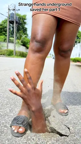 Strange hands underground saved her part 1 #fyp #treanding #reelsviral #viralvideos #foruyou 