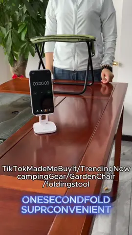 Saves tons of space in small rooms #tiktokshopdealstoryoudays #dealsforyoudays #weeklydeals #fathersdaygift #foldingstool 