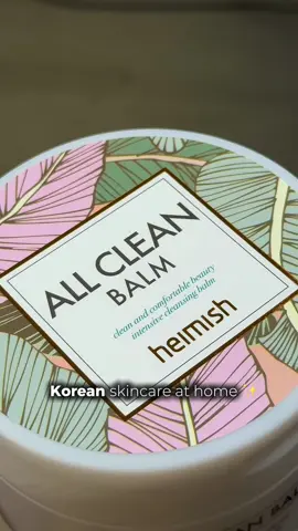 ✨ Heimish All Clean Balm has officially entered my skincare routine! 💌 Piyonna code: BALMANAMARIA94 🔗 Shop here: https://piyonna.com/ana-maria @Piyonna Partner | K-beauty @Piyonna Official | K-beauty @heimish.cosmetics #piyonnapartner #piyonnaheimish #koreanapproved #piyonnacode #piyonnaclensing   