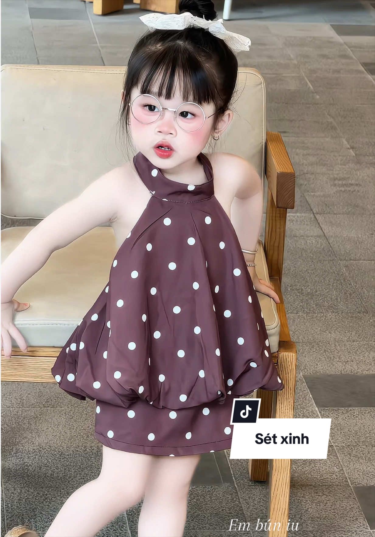 Sét xinh nè các mẹ ơi#xuhuong #thoitrangbegai #vairal_video #setxinhchobegai #fashion 