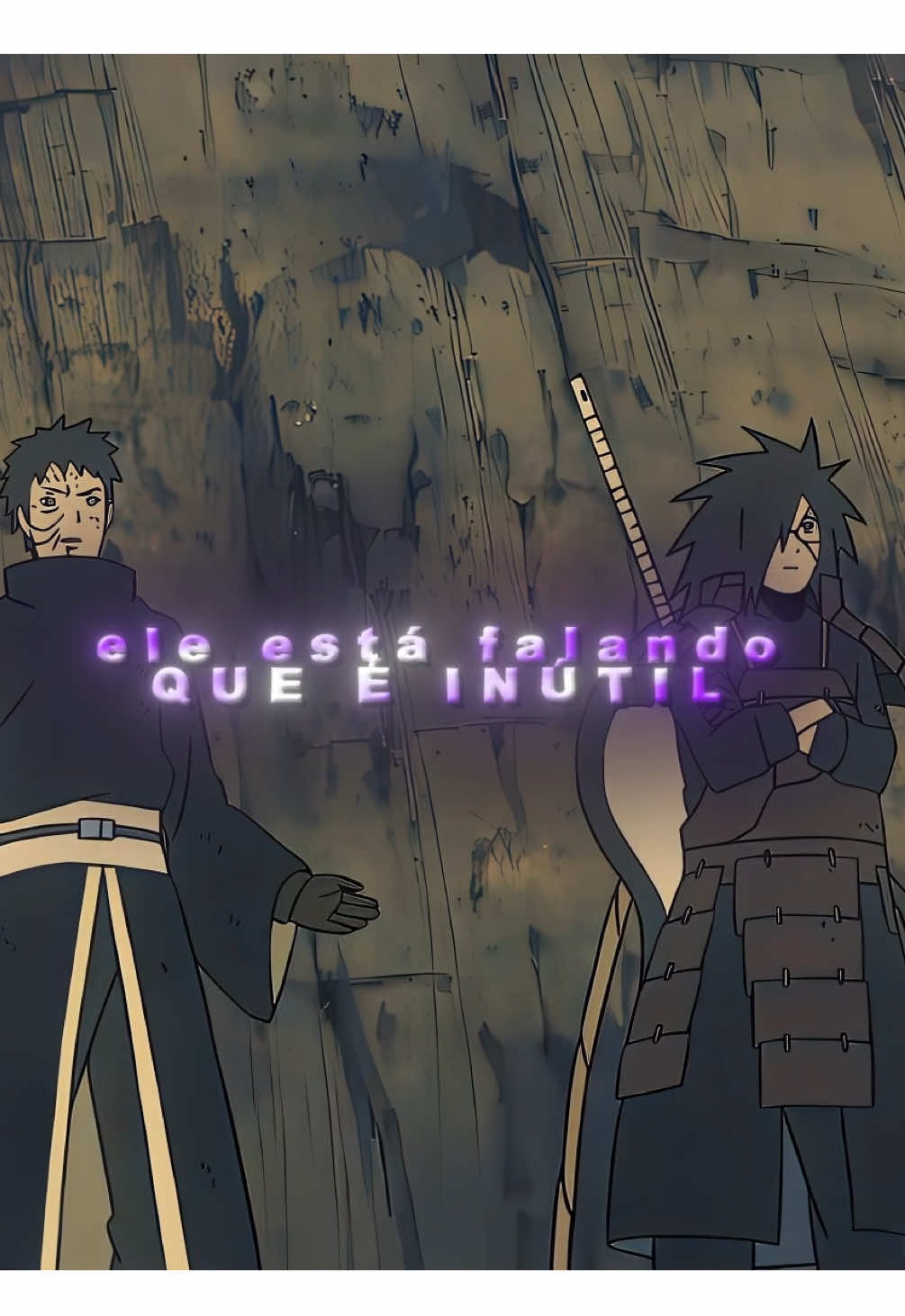 Eles fazem o Naruto parecer nada | Madara e Óbito Edit #anime #edit #narutoshippuden #madara #fyp 