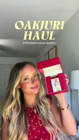 This oakjuri jewelry haul was so good! #oakjuri #haultok #jewelrytok #luxuryjewelry #timelessjewelry 