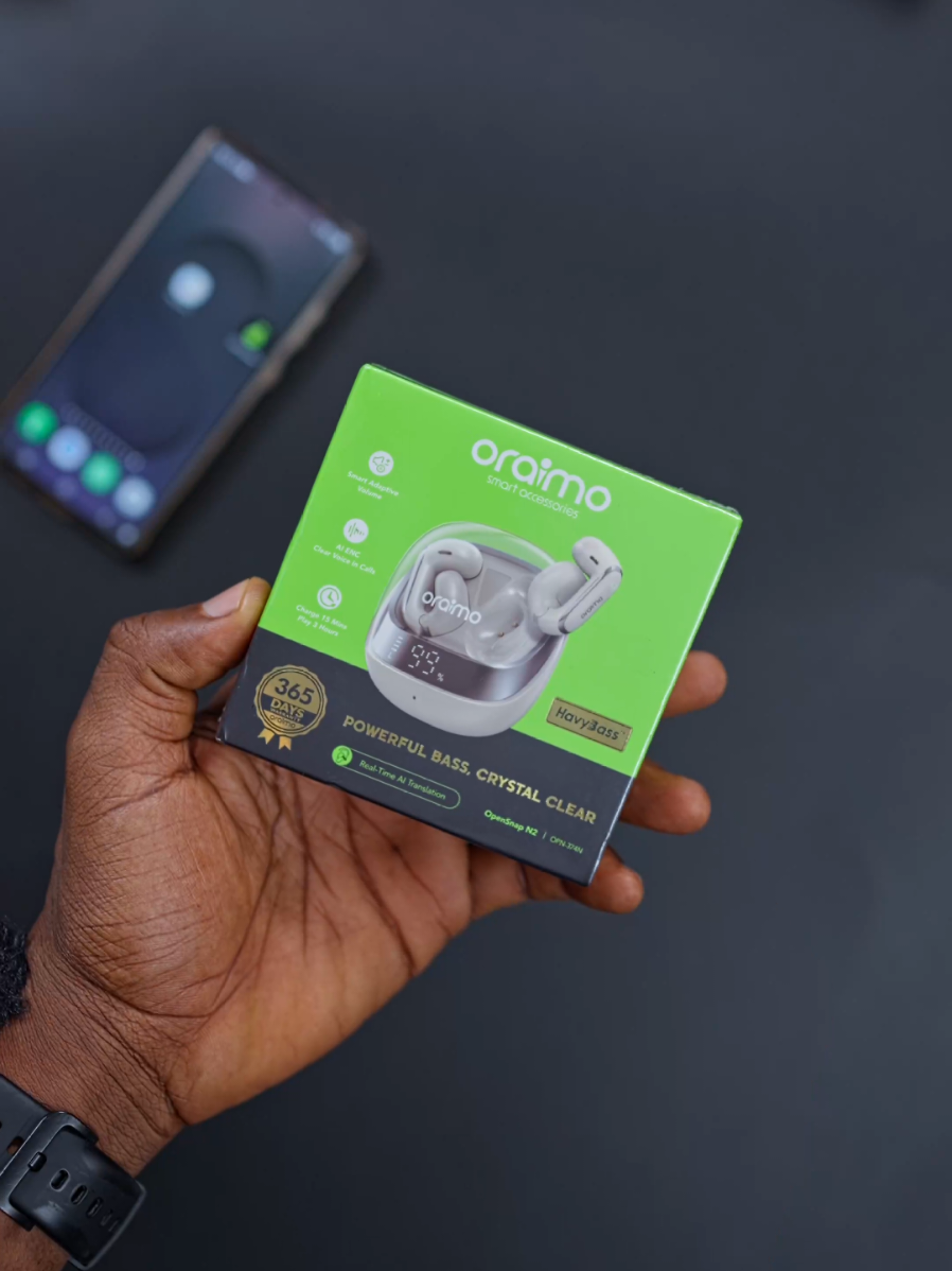 Simply Satisfying | oraimo Open Snap N2 Unboxing. 5% Discount Code: BRACKET #oraimo #opensnapn2