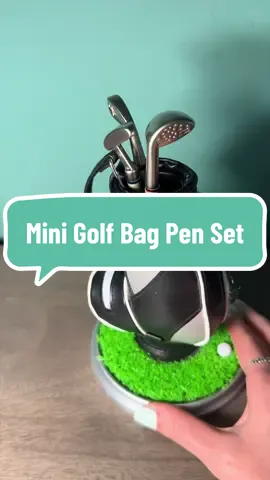 Give those golf lovers a lil something for their work space #golflover #golfpen #monigolfbag #penmanship #FathersDay @IB FASHION STOR1 