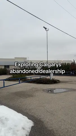 Exploring Calgarys abandoned dealership #fyp #abandonedplaces #urbex #yyc #calgary 