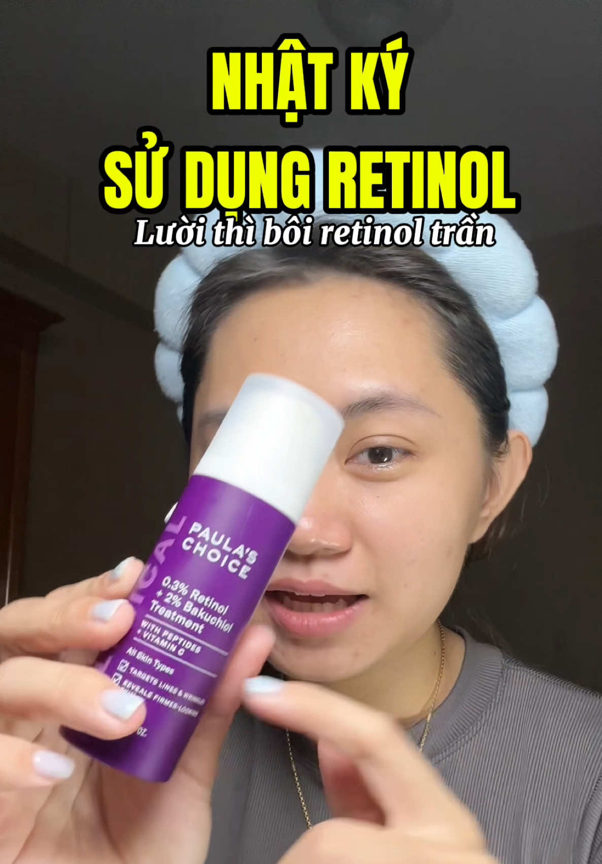 Phần 82| bôi retinol trần thế mà lại hay ✨✨ #retinol 