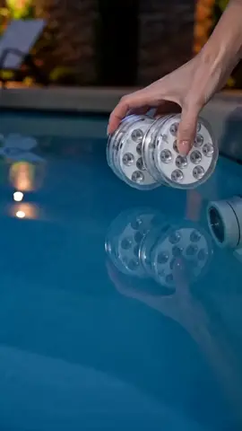 2/4 LED Pool Lights, Multi-Color Underwater Decorations, Waterproof Outdoor Lights, for Ponds, Aquariums, Weddings, Parties, Home Atmosphere #outdoorlights #christmaslights #poolaccessories #poolmusthaves #poolnecessities #swimmingpooltoys #resinlamps #walllights #patioumbrellawithlights #lightbulbs