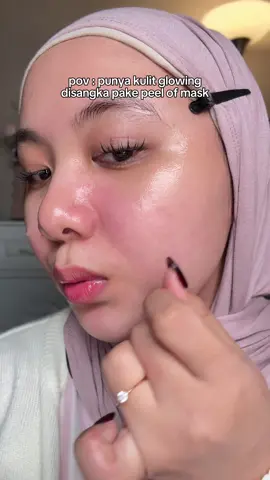 glowing effortless kalo pake iniii😍🫶🏻 @msglow.beauty @authentic.msglow #TerbuktiGlowing #MSGLOWBeauty #MaskerJelly 