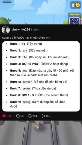 Mấy tình iu tham khảo các bước skincare cho chuẩn nha #xuhuong #lamdep #paulaschoice #makeup #review 