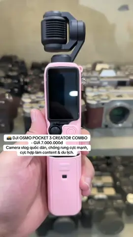 📸DJI OSMO POCKET 3 CREATOR COMBO - GIÁ 7.000.000đ Camera vlog quốc dân, chống rung cực mạnh, cực hợp làm content & du lịch.#xuhuongtiktok #mayanhdep 