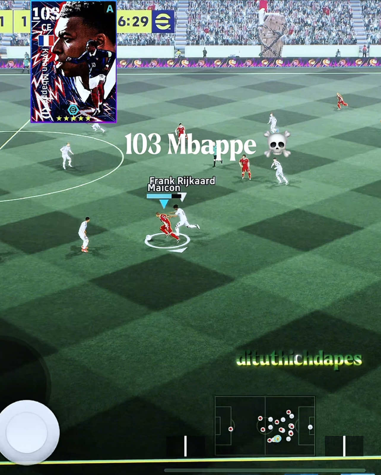 New Mbappe 😱🤯 #football #efootball #pes #efootballmobile #fyp 