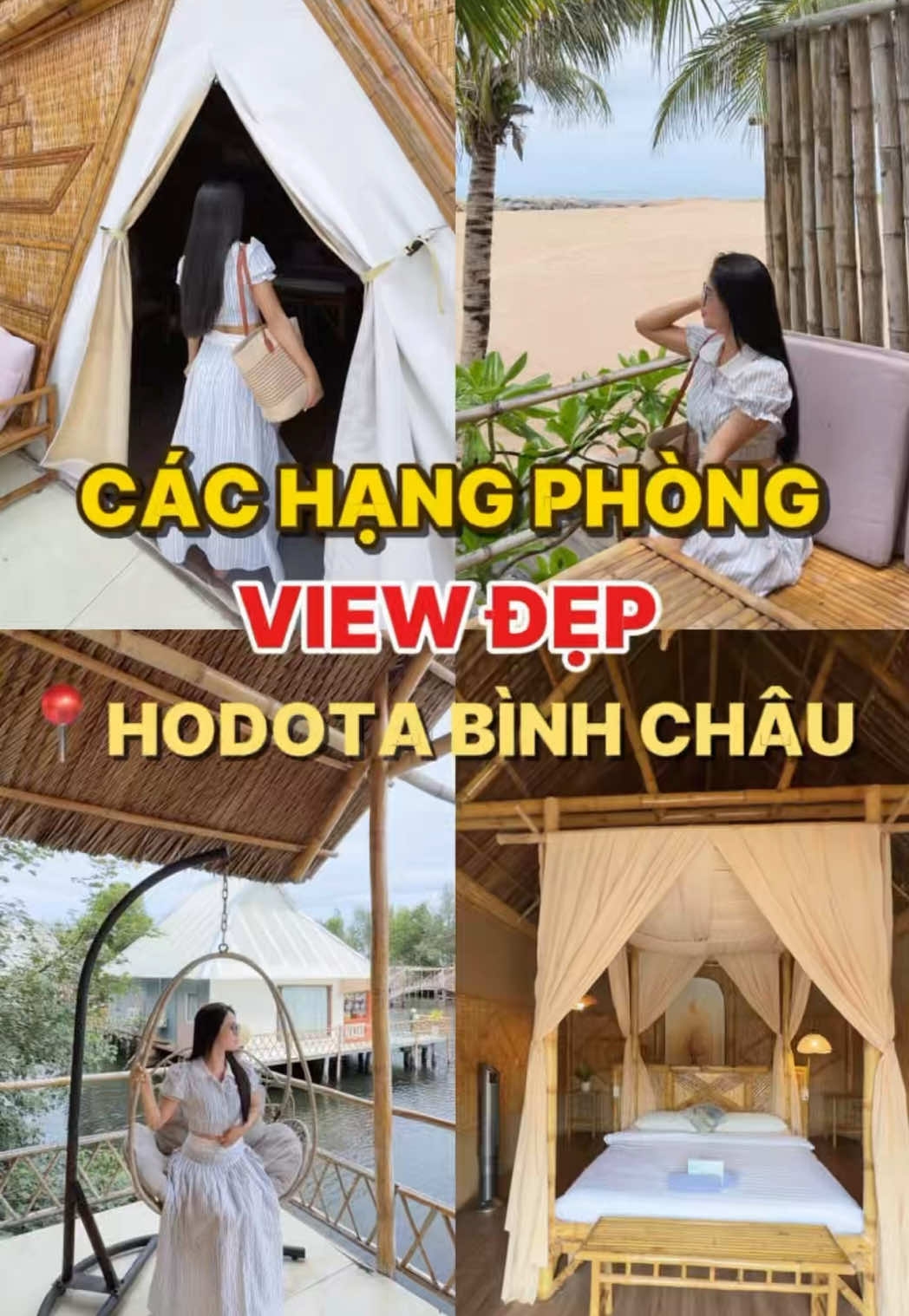 Xem hết Video này để biết phòng nào đẹp nhất ở Hodota nha😍 #combo2n1d #dulichbinhchau #dulichvungtau #hodota #hodotabinhchau 