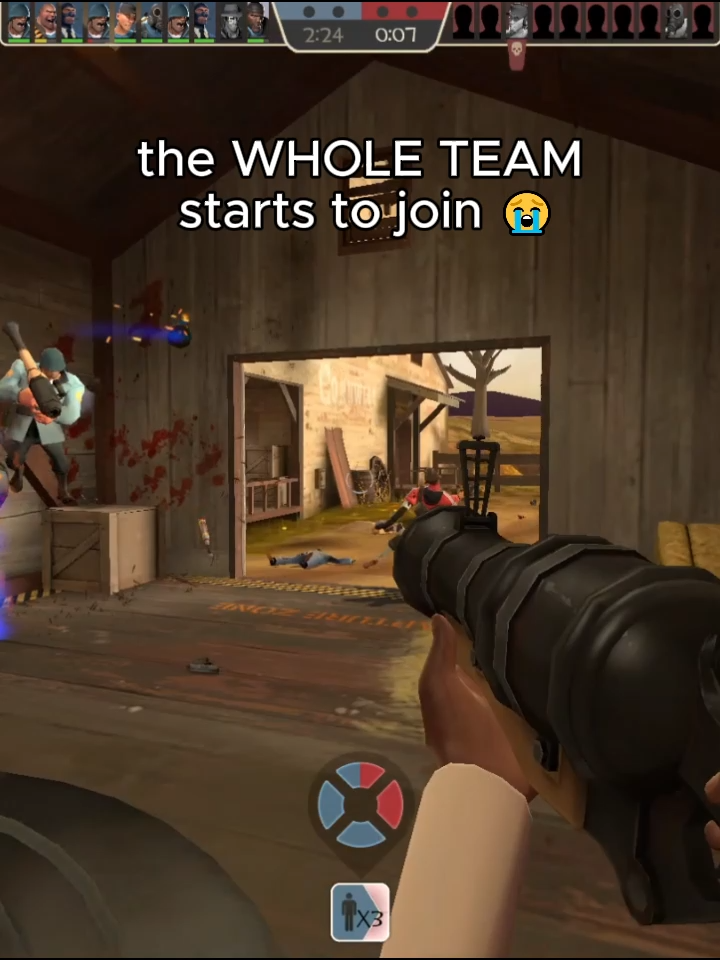 THEY SET ME UP 😭😭#teamfortress2 #tf2memes #tf2gameplay