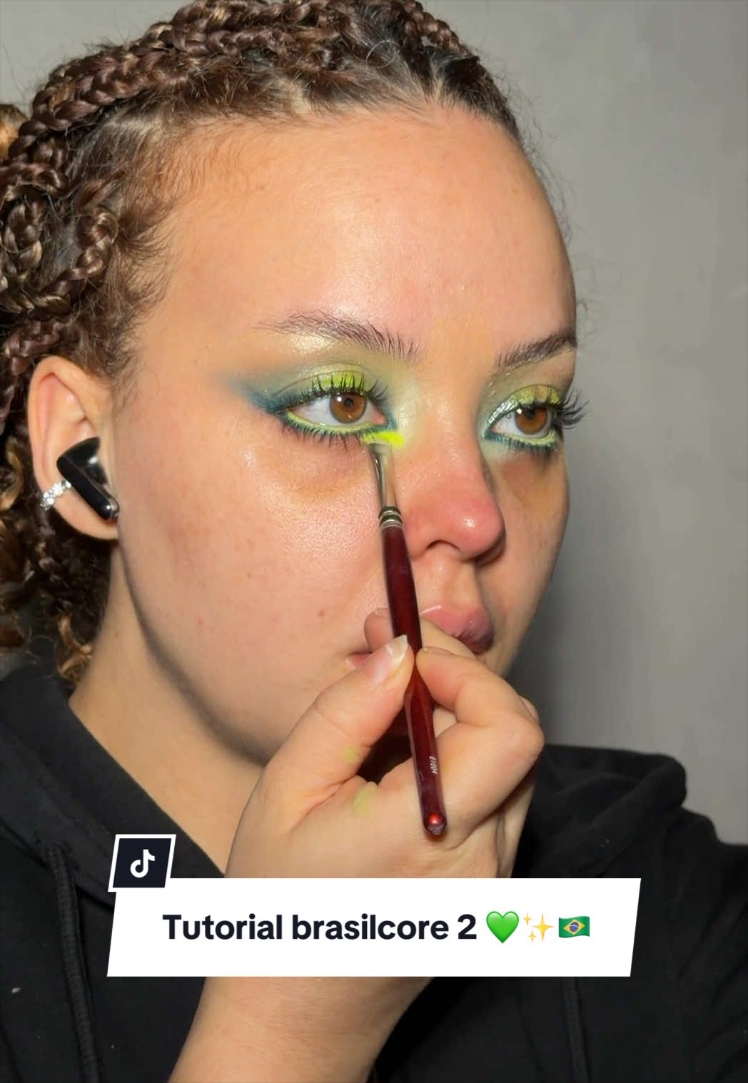 TUTORIAL BRASILCORE2 💚✨🇧🇷 Simbora meu pooooovo  Jaja eu atualizo com a lista de materiais!  #brasil🇧🇷 #maquiagembrasil #maquiagemprofissional #tutorialdemaquiagem 