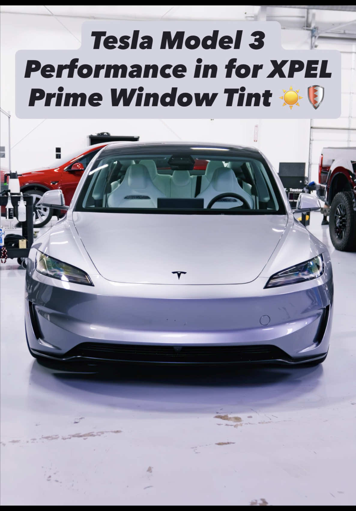 2026 Tesla Model 3 Performance came in for XPEL PRIME Window Tint. Clean looks, added comfort, and protection from the Oklahoma heat. ☀️⚡️ Schedule your appointment today! 📍 6705 E 51st St, Tulsa, OK 📞 (918) 806-2780 #WhiteGloveAuto #TeslaModel3Performance #XPELPrime #WindowTint #Tesla