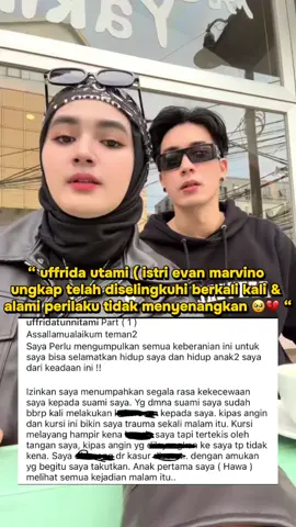 #CapCut SYOK BGT 😭💔 #evanmarvino #uffridatunnitami #selingkuh #fyp 