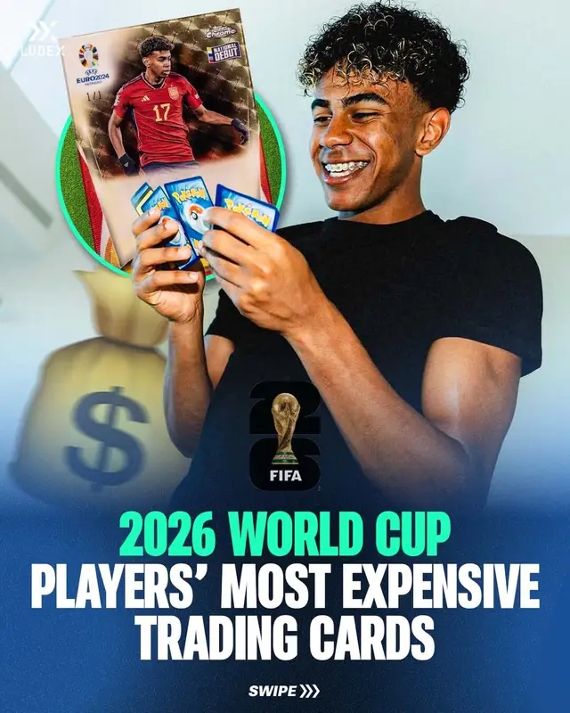 To celebrate the day, we compiled a list of the most expensive cards from some of the teams participating in this year’s World Cup! Do any of these sales surprise you? 😮