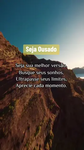 Seja sua melhor versão todos os dias. Busque seus sonhos com determinação, ultrapasse seus limites com coragem e aproveite cada momento da jornada. O crescimento pessoal acontece quando você mantém o foco, desenvolve a disciplina e acredita no seu potencial. Nunca pare de evoluir. Palavras-chave: melhor versão, crescimento pessoal, desenvolvimento pessoal, motivação, foco, disciplina, sonhos, sucesso, superação, coragem, mentalidade vencedora, evolução pessoal, determinação, inspiração, propósito de vida. #Motivação #DesenvolvimentoPessoal #CrescimentoPessoal #MelhorVersão #foco 