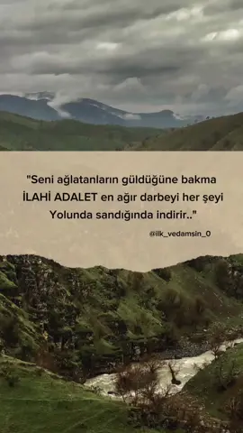 ilahi adalet..