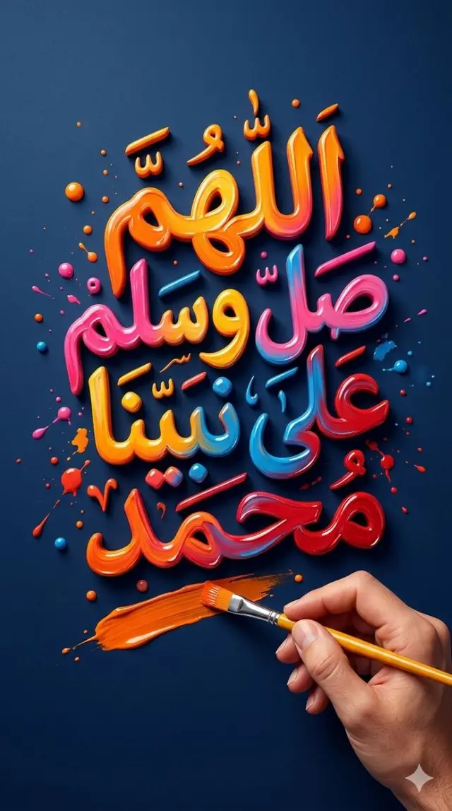 اللهم صلي وسلم على نبينا محمد وعلى اله وصحبه اجمعين  #برومبت #fyp #prompt #ai #ذكاء_اصطناعي 