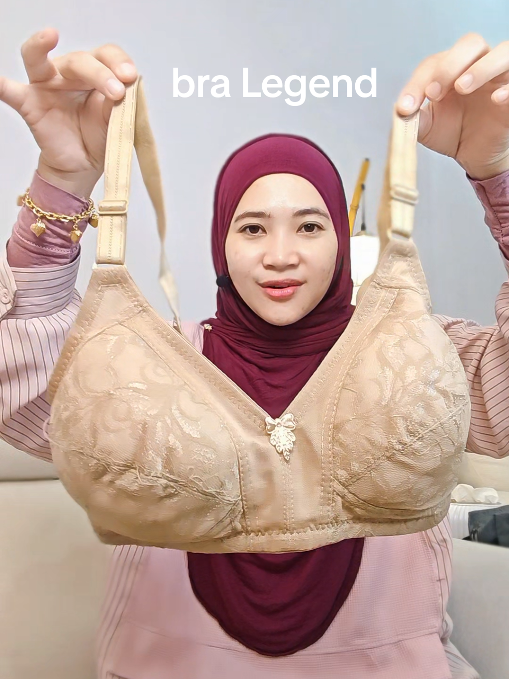 pakai ni je mat rumah...plg sedap pki ..🙌🏻 #bra #bajudalam #bratanpabesi #bajudalamplussize #plussizebra 