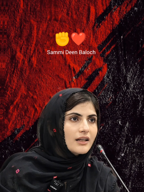 “In such a country, every ruler deserves the gallows.”💀 Sammi Deen Baloch 🖤✌️ #sammideenbaloch #byc #ptm #mahrangbaloch #manzoorpashteen 