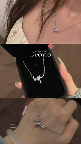 Vòng cổ nữ Decoco 💍#decoco #vongco #daychuyen #daychuyennu #trangsuc 