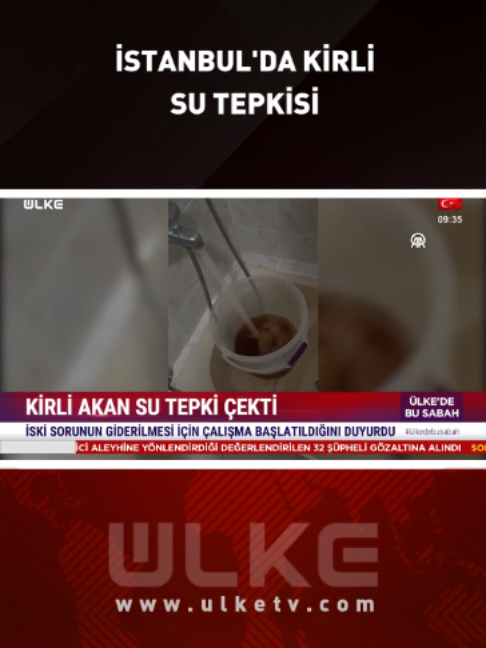 İstanbul'da Kirli Su Tepkisi #shorts