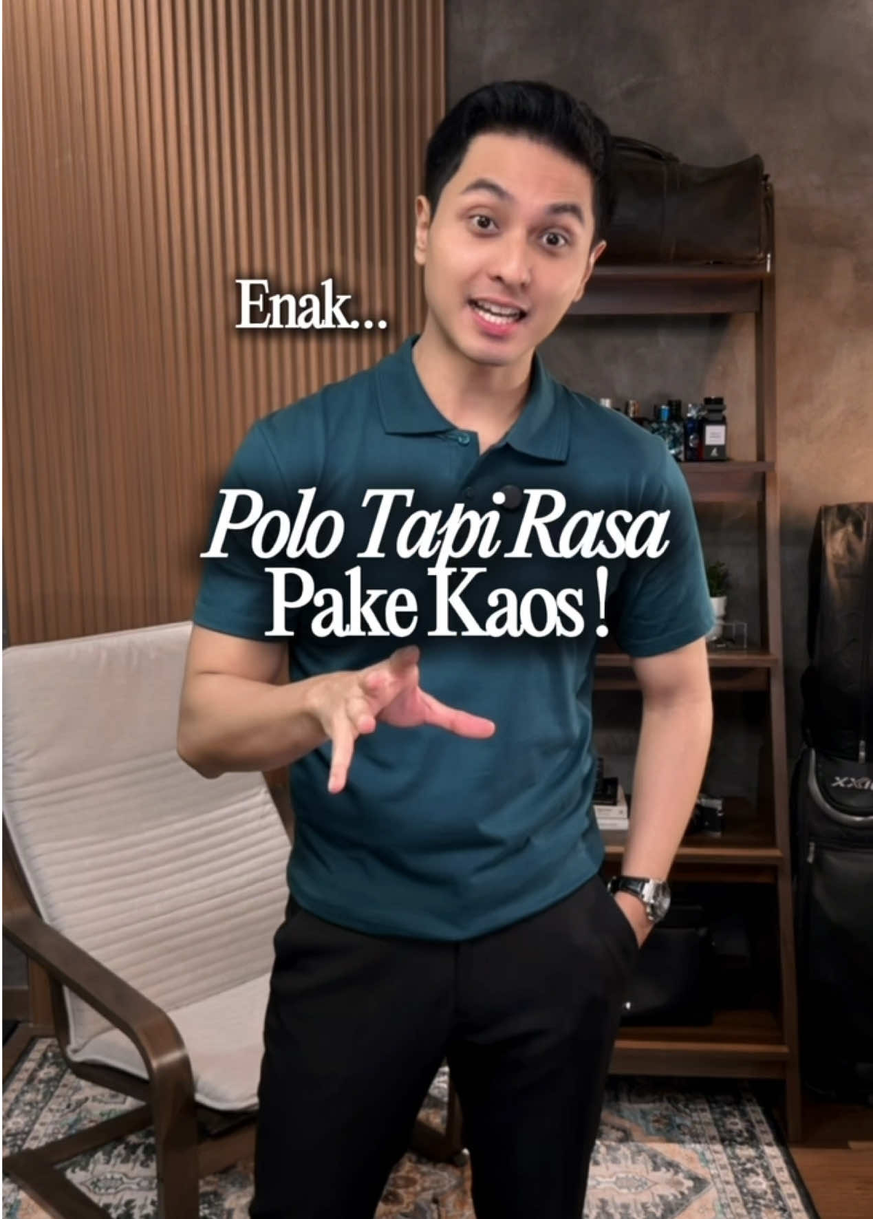 Asli nyaman pak kyk gk pake polo wkwk #AffordableBro @mybasic.official 
