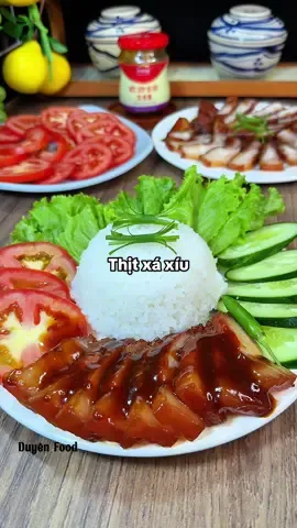 Thịt xá xíu đơn giản ăn với cơm nóng cũng ngon #nauancungtiktok #food #xotuopxaxiu #haday #thitxaxiu 