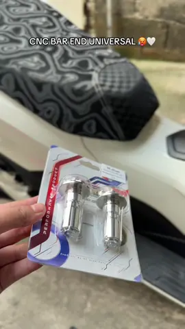 Cnc bar end universal for motorcycle #cnc #cncbarnend #fyp #motoraccessories 
