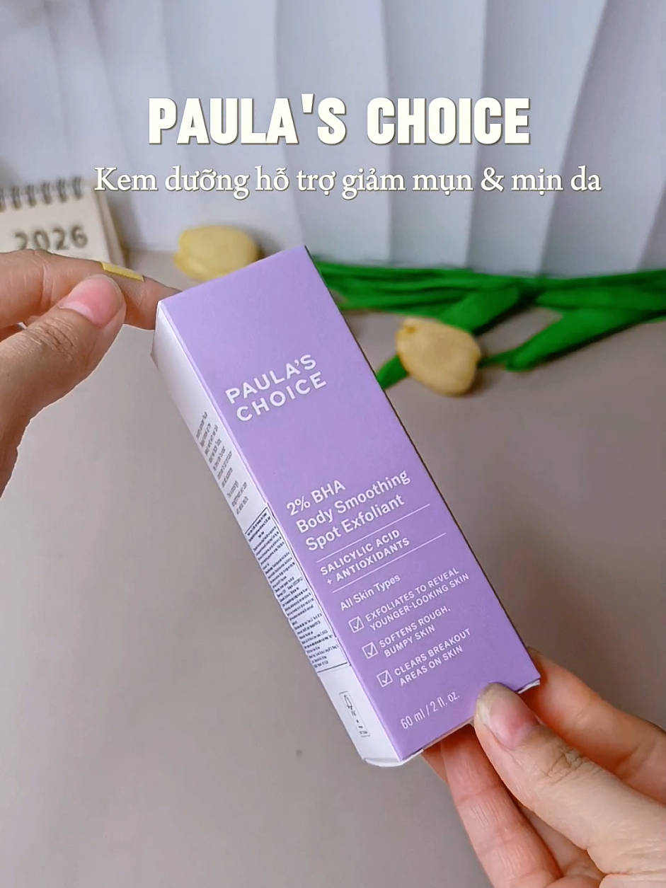 cứu tinh cho mụn body đây rồi.  kem dưỡng body Paula's Choice #xuhuong #paulaschoice #kemduongbody #kemduong #viralvideo 