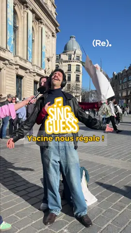 Yacine a pris le concept beaucoup trop au sérieux 😭🎤 On voulait un Sing & Guess. On a eu un show complet. Attendez sa dernière prestation 💀 #SingAndGuess #Reconnect #MicroTrottoir #challenge #FYP  